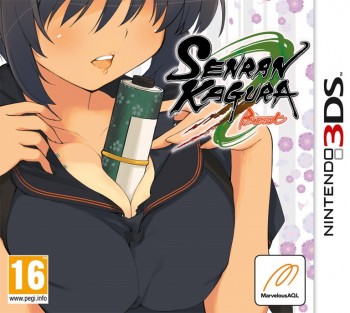 Senran Kagura Burst, la jaquette du jeu